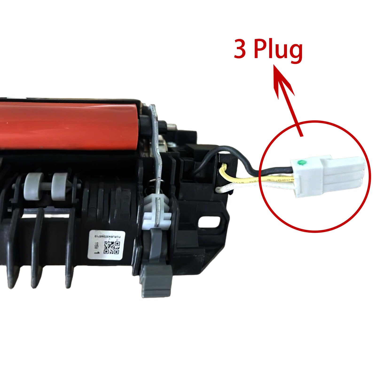 D00N0D001 Remanufactured Fuser Unit Compatible with Brother MFC-L3750CDW MFC-L3770CDW HL-L3230CDW HL-L3270CDW HL-L3290CDW Fixing Assembly (115V, 3 Plug)