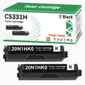 20N1HK0 Black Toner Cartridge CS331 High Yield Toner Cartridge Replacement for CS331dw CX331adwe Printer (2 Black, 4500 Pages)