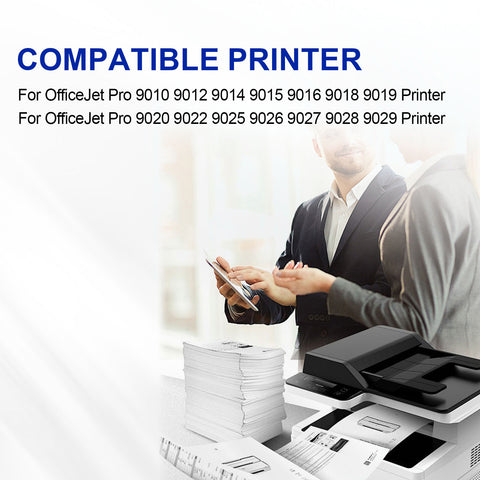 962XL 962xl 962 XL Ink Cartridge Black and Color Combo Pack Replacement for OfficeJet Pro 9010 9012 9014 9015 9016 9018 9019 9020 9022 9025 9026 9027 9028 9029 Printers (High Yield,4 Pack)