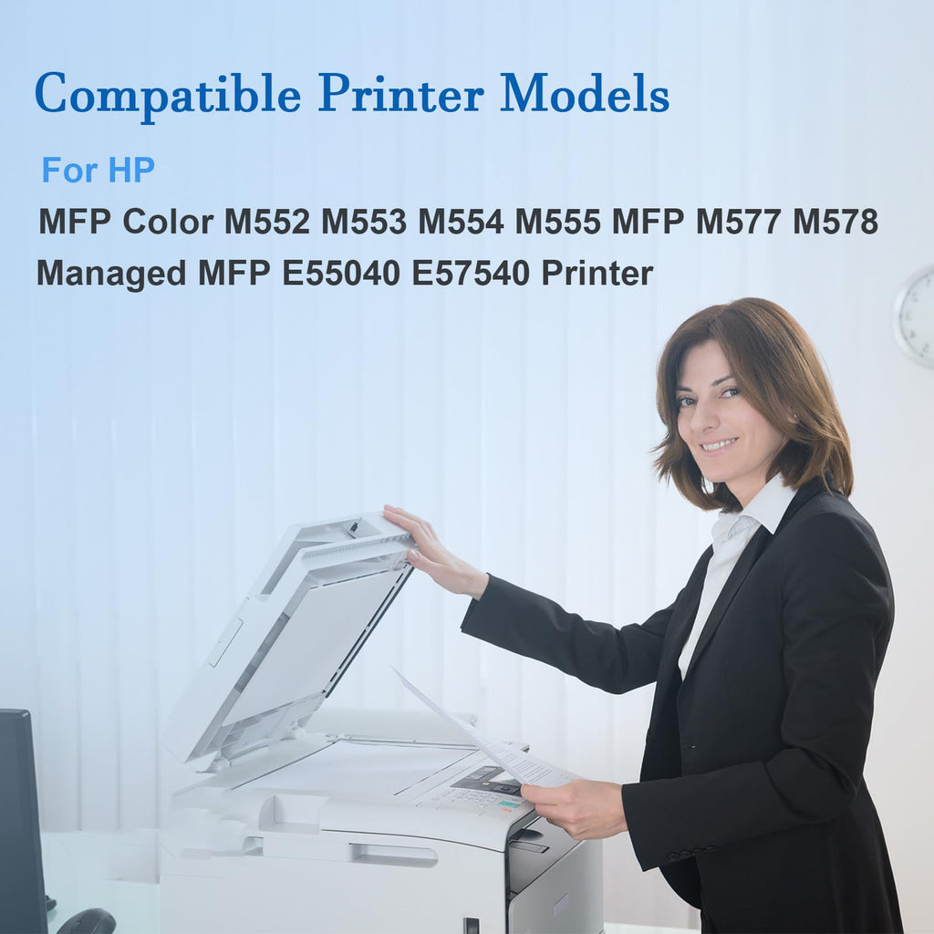 B5L35A RM2-0011 Fuser Maintenance Kit Compatible for HP Color MFP M552 M553 M554 M555 M577 M578 B5L35-67901 B5L35-67902 Fuser Unit, Transfer Roller, Tray (110V-120V)