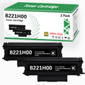 High Yield B221H00 B2236 MB2236 Black Remanufactured Toner Cartridge Compatible for B221000 B221X00 Replacement for B2236dw MB2236adw Printer 3000 Pages (with Chip, 2 Black)
