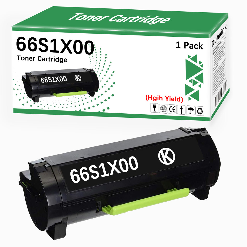 Extra High Yield 66S1X00 Toner Cartridge Replacement for MS631 MS631dw MS632 MS632dwe MX632 MX632adwe (1 Black,31000 Pages)