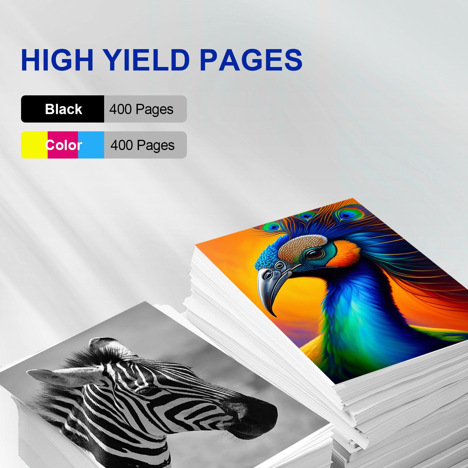 PG-285XL CL-286XL PG285 XL CL286 XL Compatible Black and Color Ink Cartridge Replacement for Canon 285 286 285XL 286XL for TS7720 TS7722 TR7820 Printer (3 Packs,2 Black 1 Color)